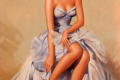 Peter Frush   Vintage Pin Up Art   Pin Up Girls