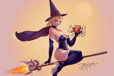 Halloween Queen Pinup (Vector Art) By PerfectDork On DeviantArt