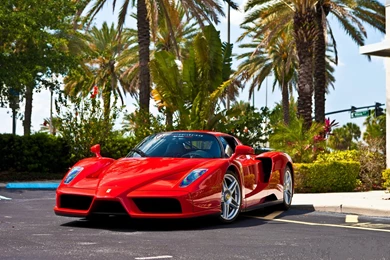 Vehicles Cars Ferrari Enzo Red Exotic cars Wallpapers