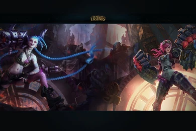 Jinx Vs Vi HD Wallpapers