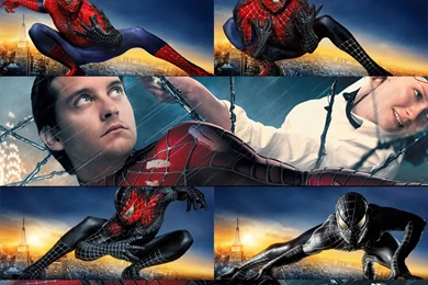 My Free Wallpapers   Movies Wallpapers : Spider Man 3   Transformation