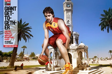 FIBA.com   2010 FIBA World Championship Wallpapers: Giant Get Together