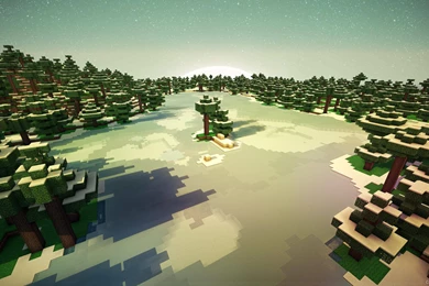 Winter Minecraft Wallpapers