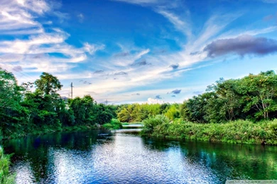 The River Flows Backgrounds 1440x900 For 17 inch Widescreen