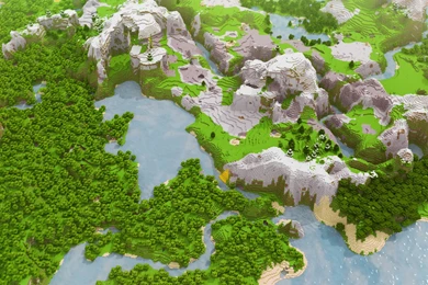 Minecraft: Landscape HD By Cuberon On DeviantArt