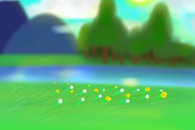 Field And River Backgrounds By ET9977 On DeviantArt