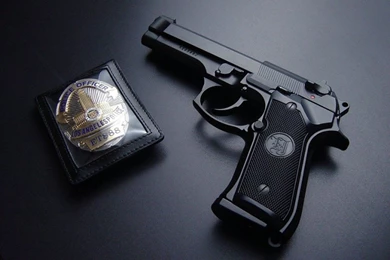 FBI Badge And Weapon Wallpapers