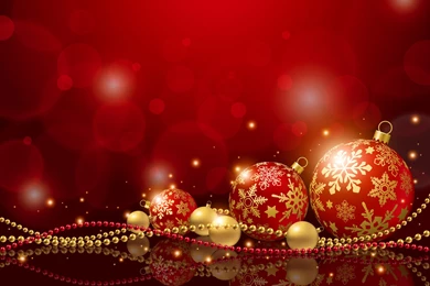 Wallpapers Holidays Christmas Balls Image