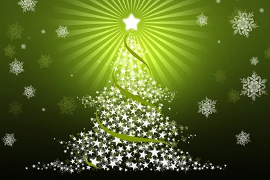 Christmas   Green Tree Wallpapers   Christian Wallpapers And ...