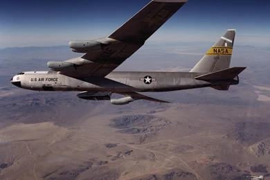 NASA B52 BOMBER MOUNTAINS HD WALLPAPER   (