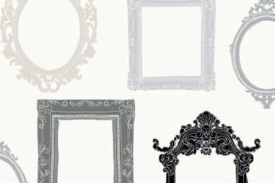 York Wallcoverings Peek A Boo 33' X 20.5" Picture Gallery ...