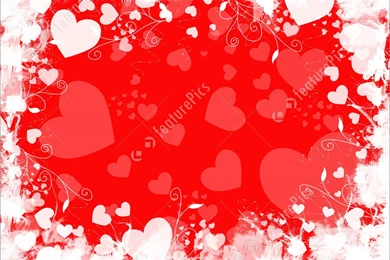 Holidays: Grunge Red Heart Backgrounds   Stock Illustration ...