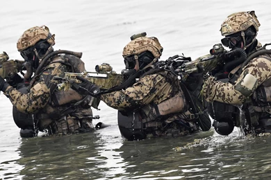 German Military Divers (2196)   Military Wallpapers