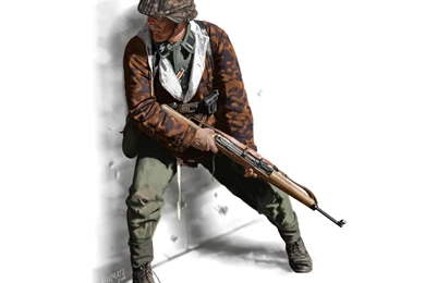 Wallpapers Soldiers Painting Art German /Waffen SS Army Image ...