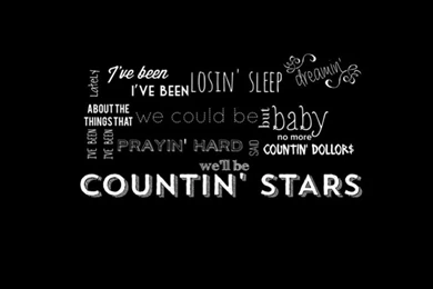 Counting Stars By OneRepublic.