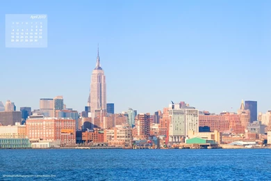 April, Scenery, Background, Calendar, Large, Desktop (