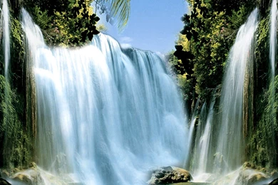 Wonderful Scenery Wallpaper: Venezuela AnHeEr Falls