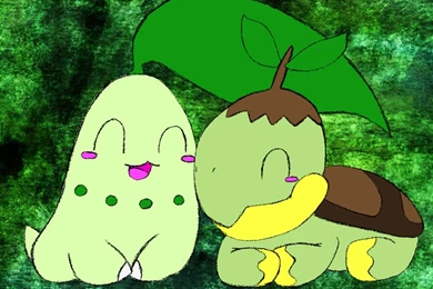 Chikorita X Turtwig By Bluefire5 On DeviantArt