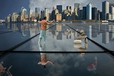 Big City Scenery, Fantasy, 1920x1200 HD Wallpapers And FREE Stock Photo