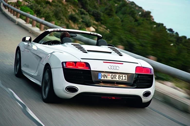 4.2 FSI V8 Engine Audi R8 Spyder Wallpapers   Auto Power Girl