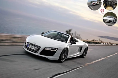2011 Audi R8 Spyder 5.2 FSI Quattro   Front Left Quarter View ...