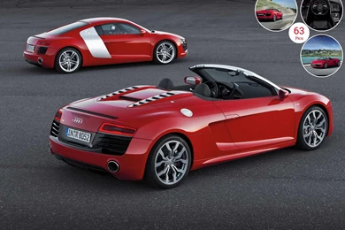 2013 Audi R8 Spyder V10   Side