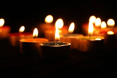 Candles In Night   Romantic Candle Light Photos 13   Wallcoo.net