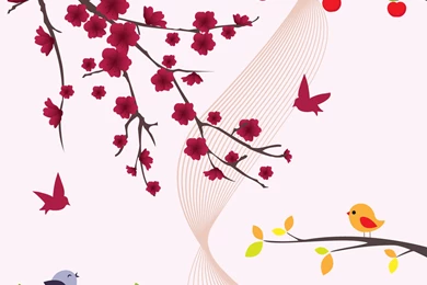 Bird Vector Backgrounds Vector Art & Graphics