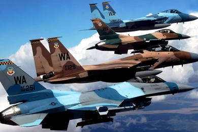 F16C Falcon Block 32 USAF Lined