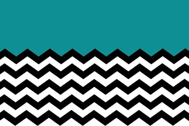 Teal Chevron Laptop Skin For HP Chromebook 11.6" Touchscreen