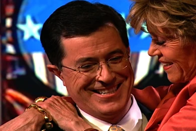 5 X Five   Colbert Report On Influential Women: Jane Fonda ...