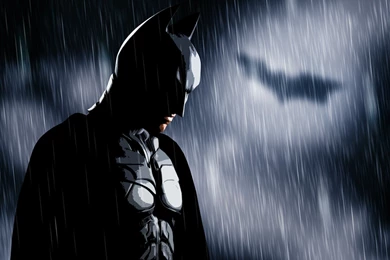 Batman, Bat Signal, Rain, MessenjahMatt, People Wallpapers HD ...
