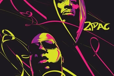 Biggie And Tupac Art