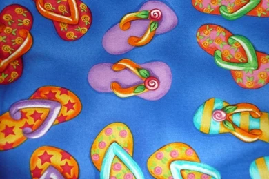 Free Flip Flops   Blue   Print.JPG Phone Wallpapers By Greeneyedgurl