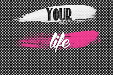 FREE Adorable Phone Wallpapers! Pink, Black, And Gold. Super Girly ...