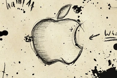 iPhone 4 Apple Logo Wallpapers Set 4 09