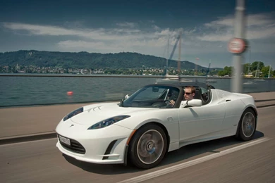 Tesla Roadster 2012 Exotic Car Wallpapers