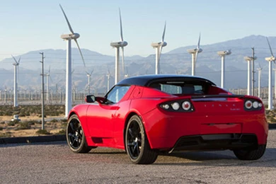 New Tesla Roadster 2.5 Red Wallpaper 2   Freak Wheel