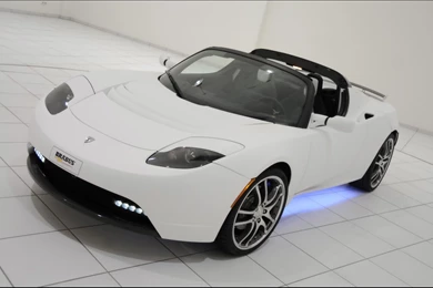 2009 Brabus Tesla Roadster   Front And Side Tilt   1280x960 ...