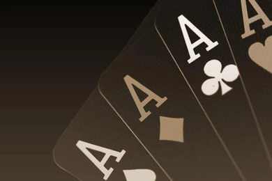 Wallpapers Playing Cards Card Aces For U Ace Four Negative Poker ...