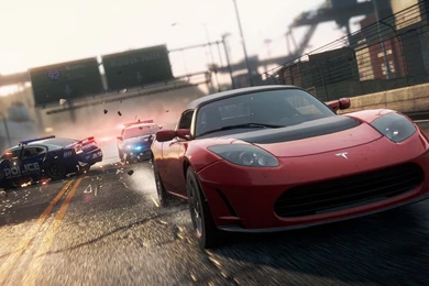 Need For Speed Most Wanted 2012 Tesla Roadster Sport Widescreen Hd ...