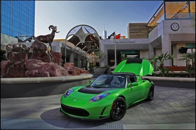 Tesla Roadster Cars Convertible Electric Wallpapers