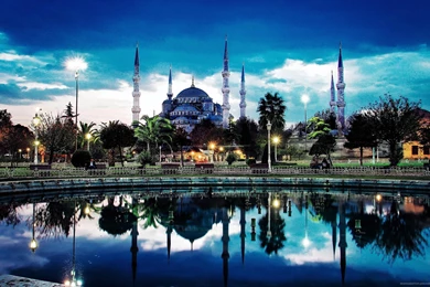 Download 2560x1600 Sultan Ahmed Mosque Wallpapers