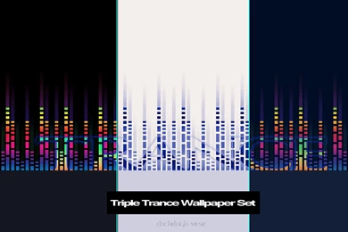 Retro Trance Wallpapers Set By Dacheleigh Music By Jarminx On ...