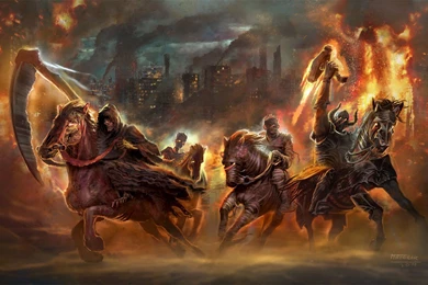 The Four Horsemen Of The Apocalypse Wallpapers Wallpapers Zone