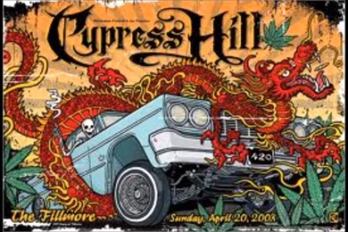 Free 1500 Screensaver: Cypress Hill Screensaver