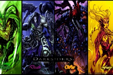 Darksiders Four Horsemen Wallpapers
