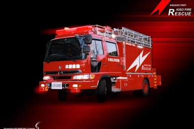 Pictures Of Hino Ranger Fire Truck Wallpapers   Japanese Trucks ...
