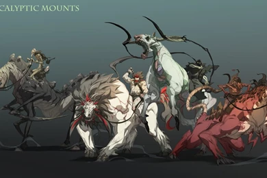 Four Horsemen Favourites By Xenethis Chimera On DeviantArt