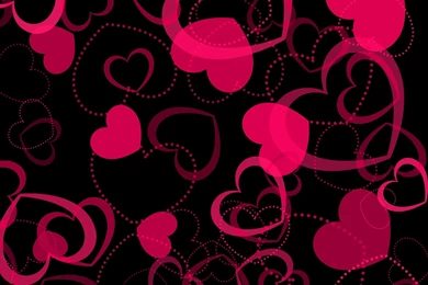 Pink Heart Wallpapers   Wallpapers HD Base